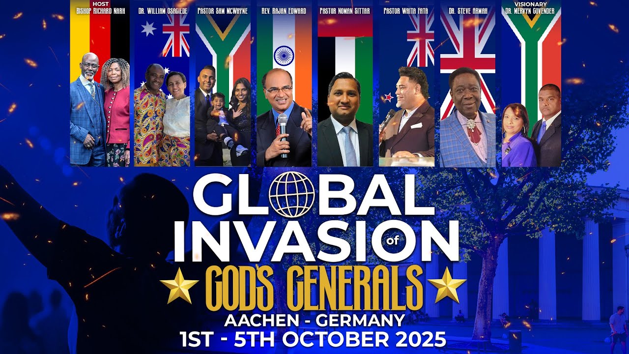 GLOBAL INVASION OF GOD'S GENERALS 2025 | DAY 2 | EVENING SESSION - YouTube
