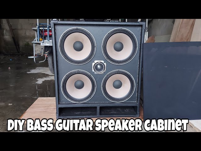 Diy Bass Guitar Speaker Cabinet Crown