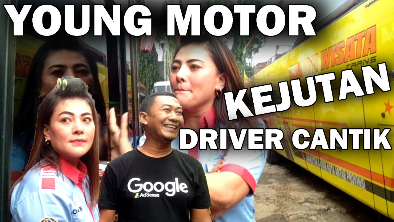 Kejutan Mbak Liena Ozora Driver Cantik Bis AgraMas Yoong Motor YouTube