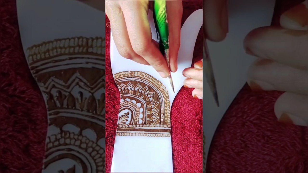 Practice mehndi design | Henna mehndi artist sana 
