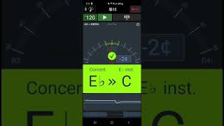 색소폰 등 관악기에 유용한 튜너 추천 및 악기별 셋팅 screenshot 2