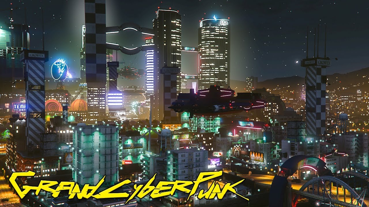 Cyberpunk 2077' and 'GTA V' Collide With This Mod