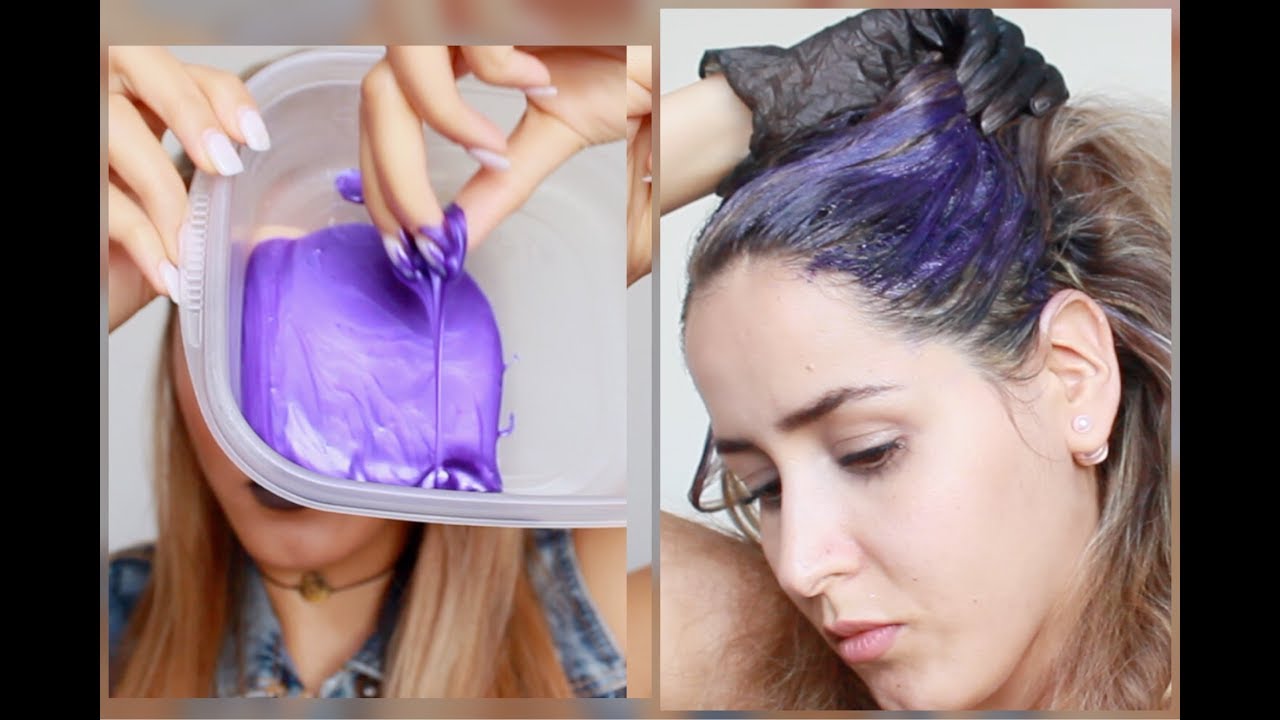 Update هل الشامبو البنفسجي يزيل اللون البرتقالي و الأصفر من الشعر؟😱Purple shampoo