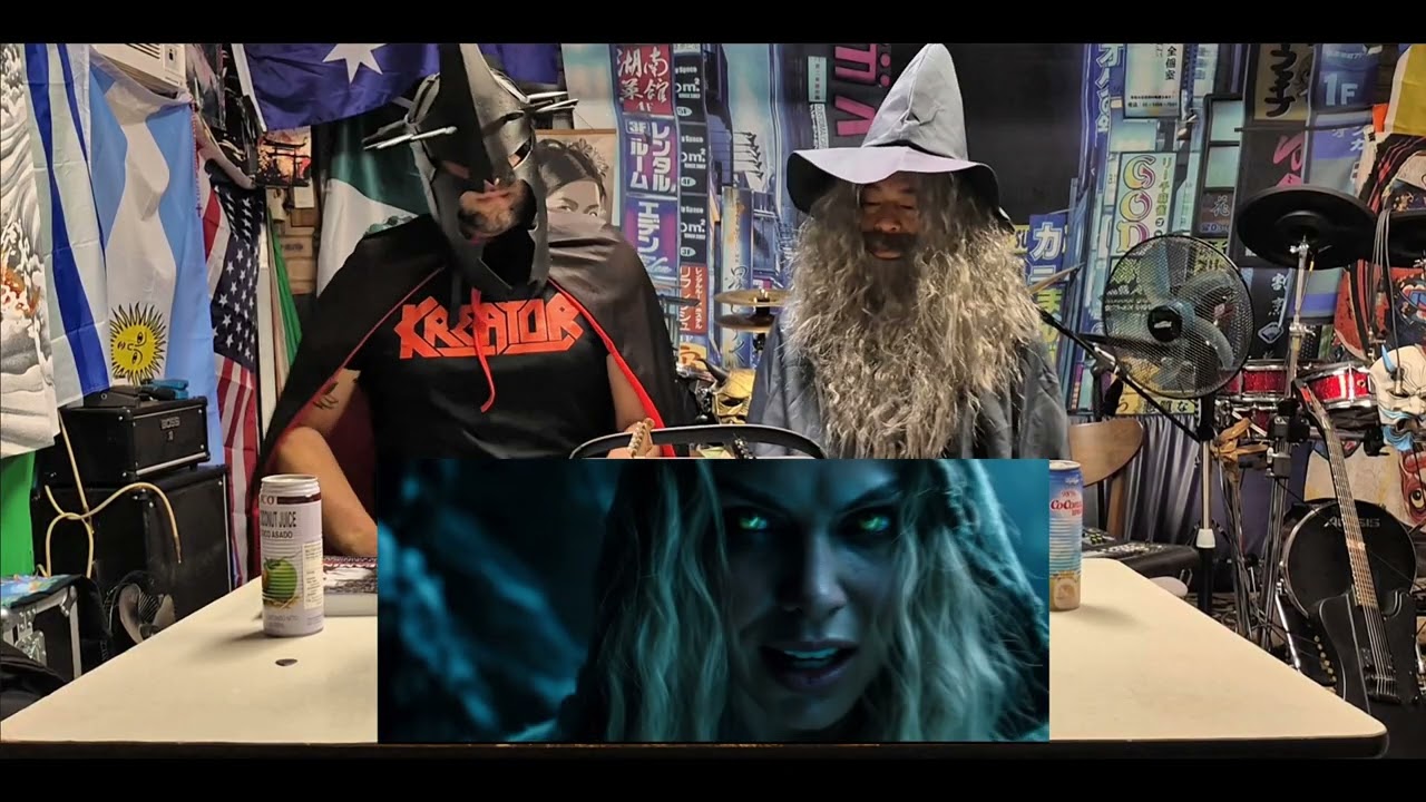 Reaction video to Kreator Seven Serpents Film clip