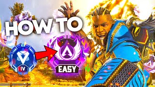 How to EASILY Get MASTERS RANK! (Advanced Apex Legends Ranked Guide)