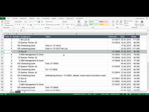 Video: Hvordan Trekke Fra I Excel