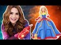 CAPTAIN MARVEL PRINCESS CAKE - NERDY NUMMIES