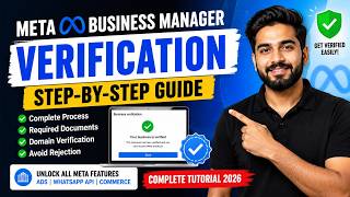 Facebook Business Manager Verification | Complete Step-by-Step Guide 2026 | Get Verified Easily