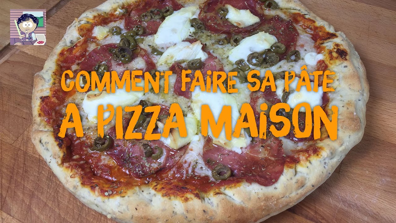 🍕[Recette] Comment faire sa pâte à pizza en 5 min! - YouTube