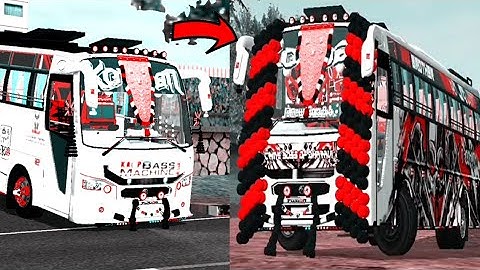 BUSSID 💘 New BMR Mod | Promo Video | BUS PREMIS KOLLAM |