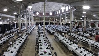 Dinner Setup Time Lapse For 940 People