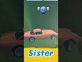 Sister vs Brother: The Ultimate Car Flip!🏎️🔥 When you let your sister drive... 💀 #beamingdrive