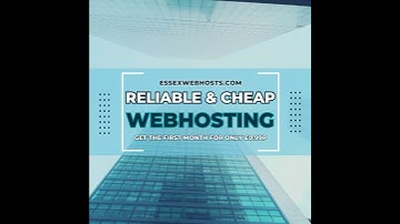 Essex Web Hosts - Shared Hosting