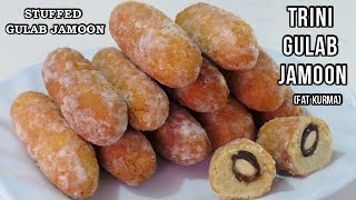 How To Make TRINI Gulab Jamoon (Fat Kurma) | Stuffed Gulab Jamoon | Eid Sweets | Trinidad