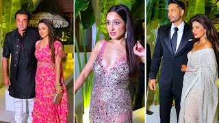 Pragya Jaiswal, Bobby Deol With Wife At Arjun Kanungo & Carla Dennis Post Wedding Bash