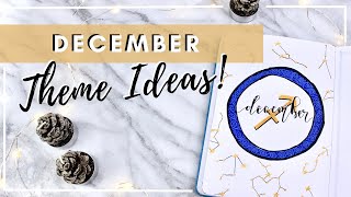 DIFFERENT THEME IDEAS FOR MY BULLET JOURNAL - DECEMBER: Bullet Journal Set Up Videos |CREATEWITHCAIT