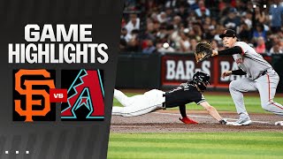 Giants vs. Dbacks Game Highlights (6/5/24) | MLB Highlights