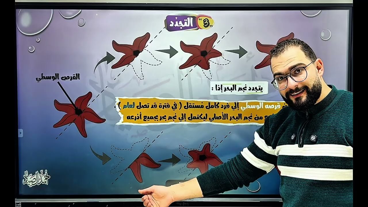 مراجعة التكاثر جزء تاني للصف الثالث الثانوي 2026