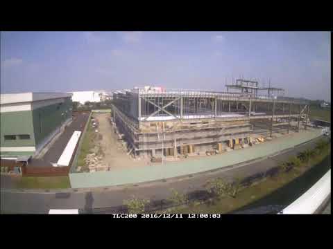 【銓興營造-縮時攝影】大江生醫股份有公司S11廠房主體新建工程 縮時攝影