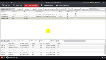 How to configure  video wall roaming and cycle decoding via iVMS 4200