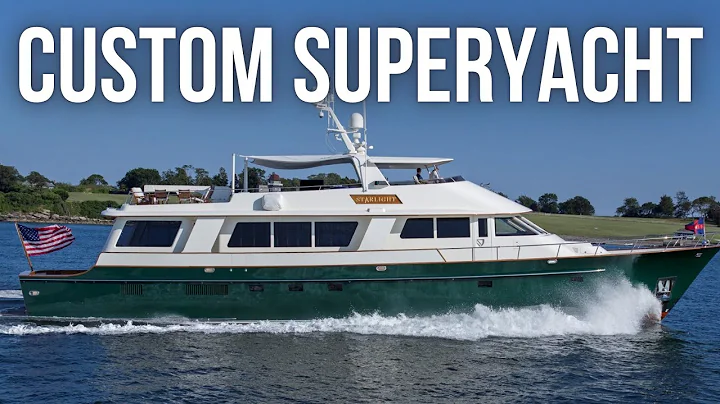 See Inside a CUSTOM Ray Hunt SuperYacht | 106' Ray...