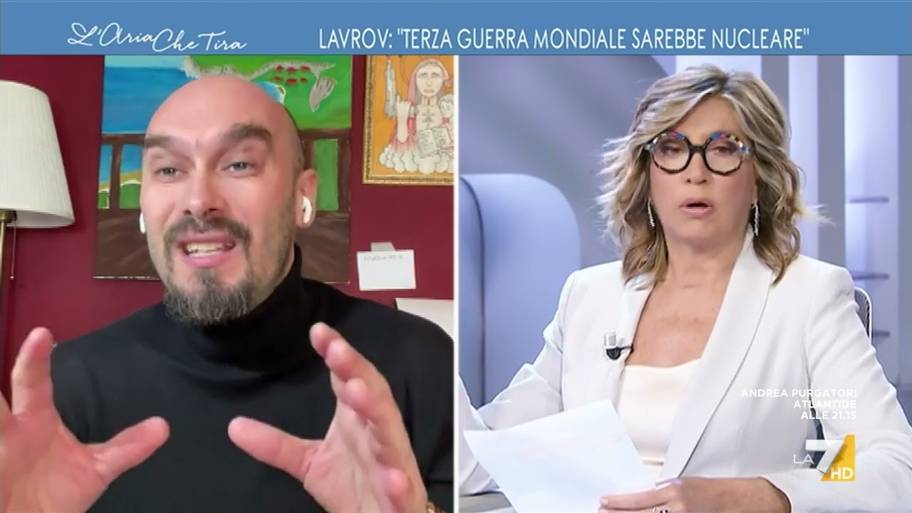 Lo scrittore Nicolai Lilin: 