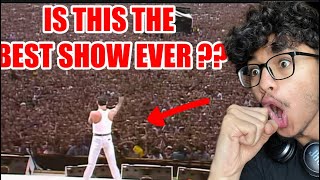 First time reacting to full QUEEN Full Live Aid performance