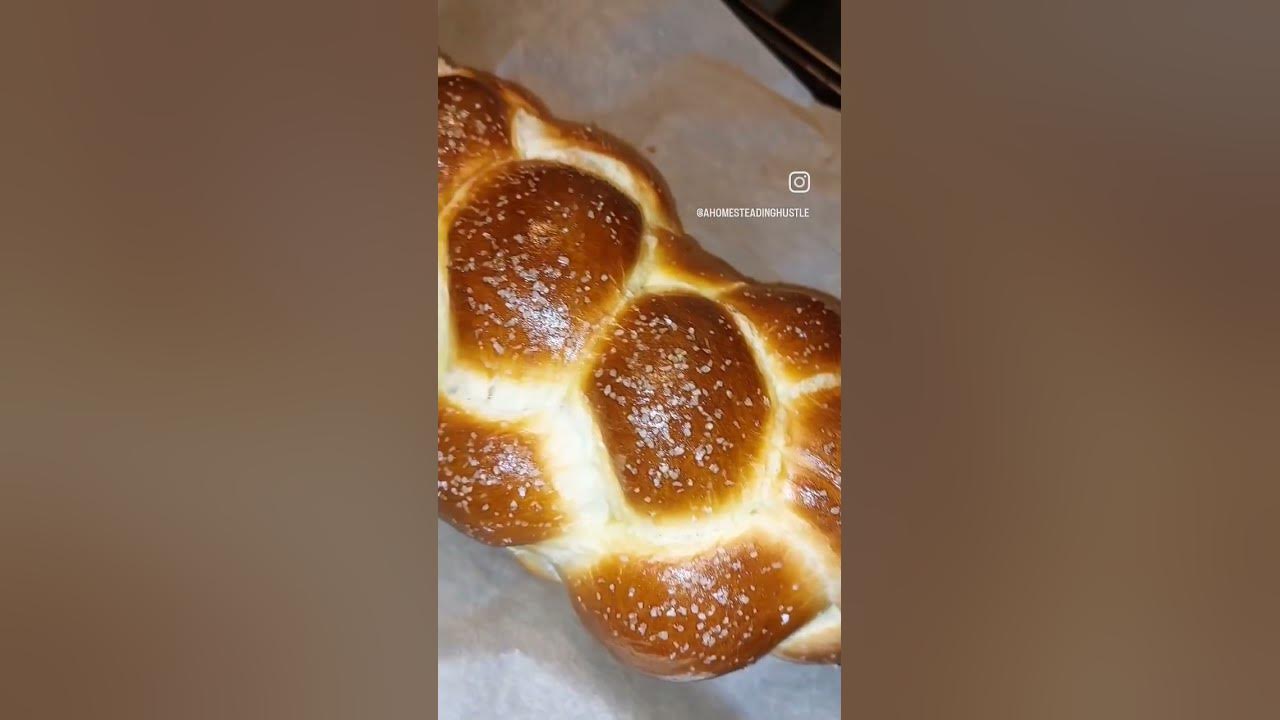 Braided Challah Bread for Shabbat #sabbathday