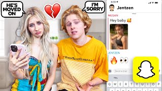 SNAPCHATTING My Ex-BOYFRIEND As Another Girl **He's Moved On** | Elliana Walmsley