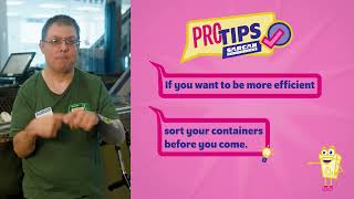 SARCAN Pro Tips | Sorting Your Containers