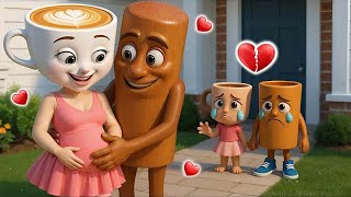 Sad story of Tung Tung Tung Sahur's family🥺 | Funny Brainrot animation
