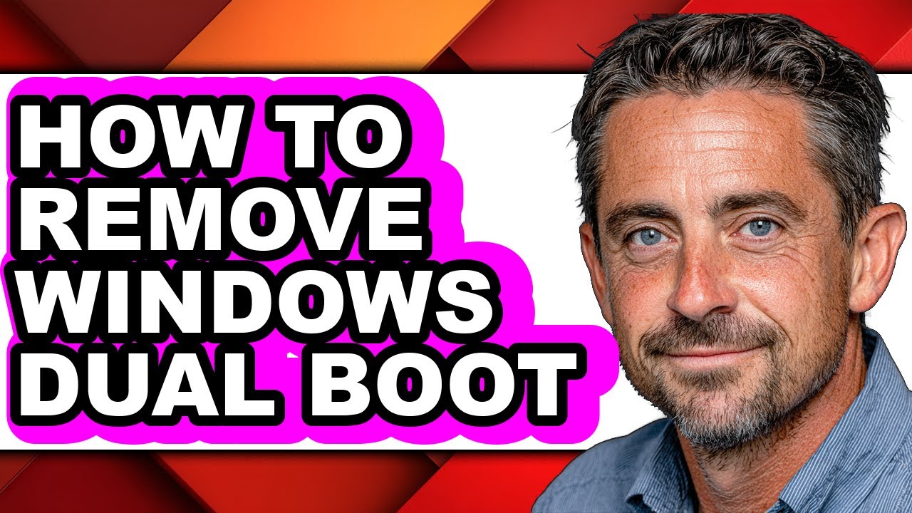 Window Boot Barnical How to Remove Windows Dual Boot - Step by Step - YouTube