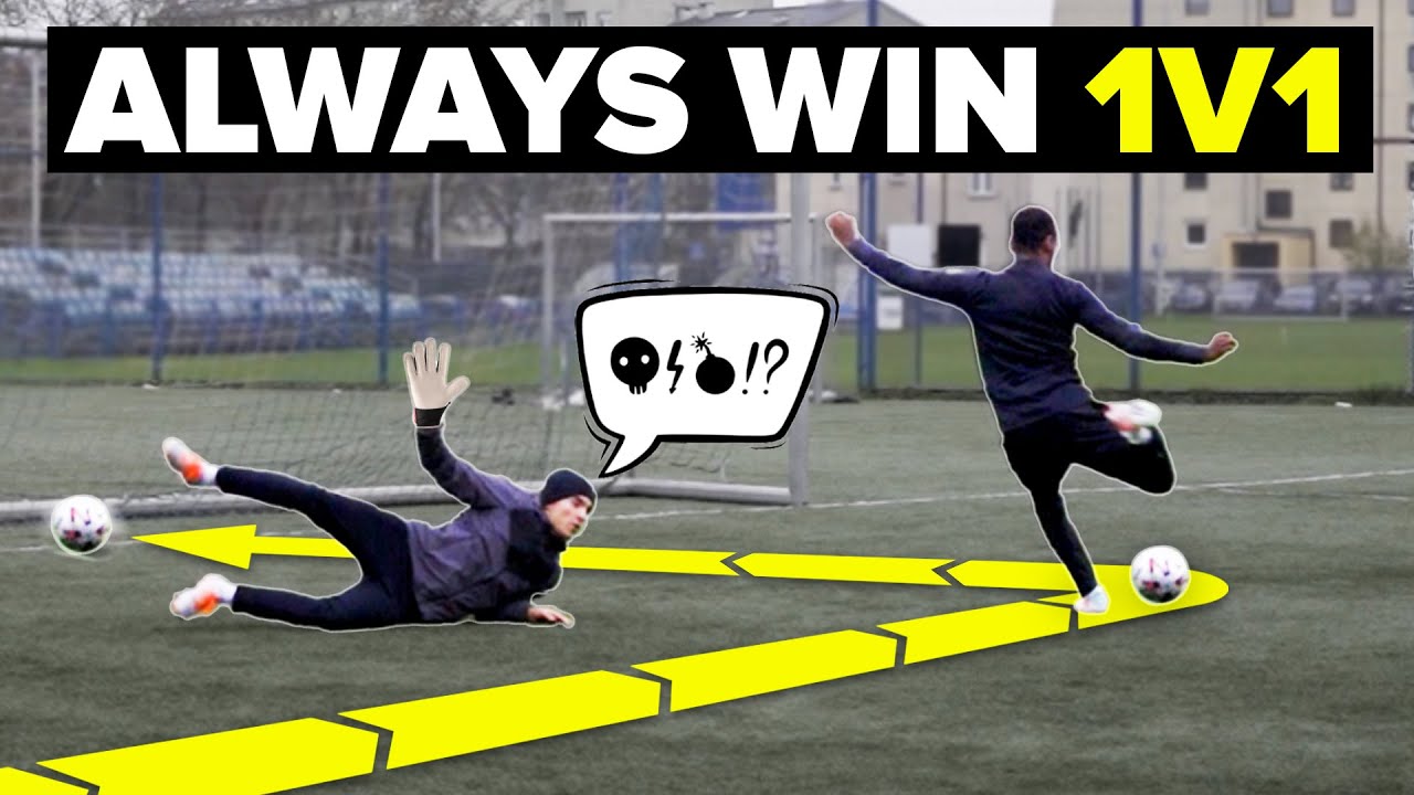 3 ways to ALWAYS BEAT the goalkeeper on 1v1 YouTube