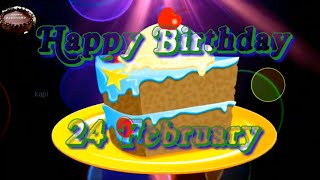 24 February Special Birthday Status