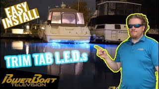 How To Install Hurley Trim Tab Lights | My Boat DIY