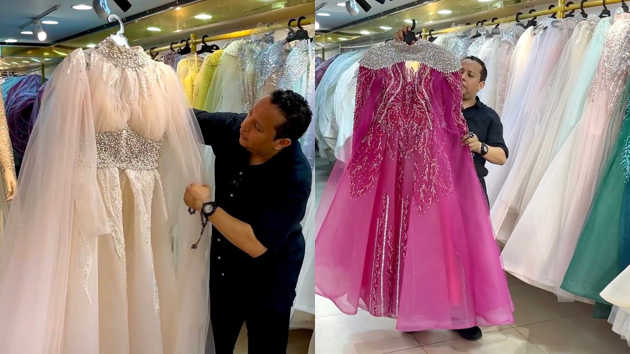 إيه الجمال ده🙈جبتلك مصنع الفساتين الأسعار هنا من 299 جنيه🤩