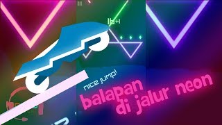 Rider - Balapan Di Jalur Neon | Game Android screenshot 4