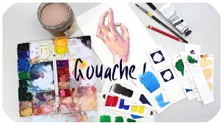 Everything I have learnt about GOUACHE so far...