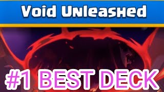 BEST DECK To Beat Void Unleashed Challenge In Clash Royale!