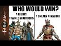 [For Honor] Who would win? Some serious Shinobi Action