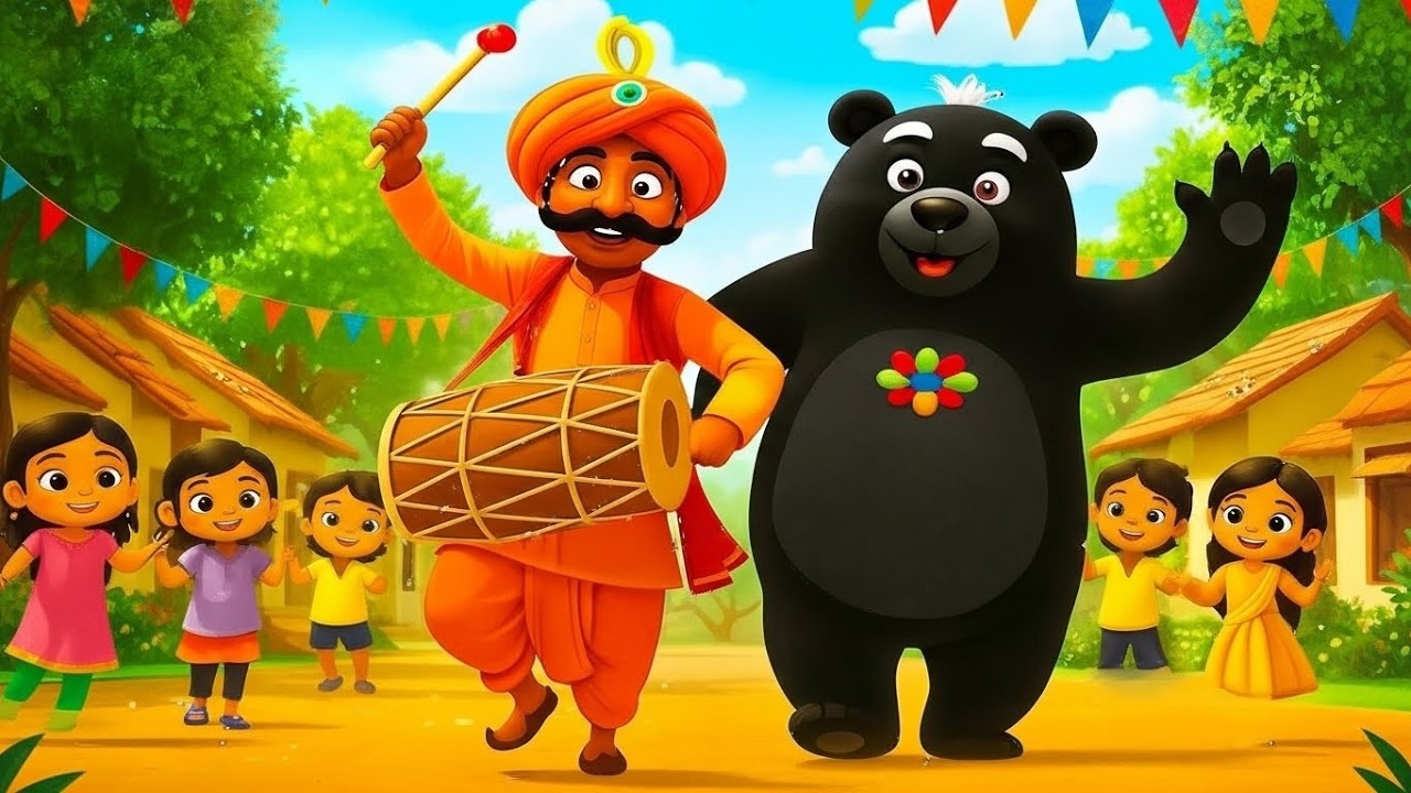 Kalu madari aaya  Funny Cute  Video  hindi rhymes for kids  Dreame Rhyme