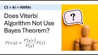 Does Viterbi Algorithm Not Use Bayes Theorem?