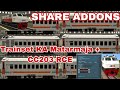 Share Addons CC 203 RCE + Trainset KA Matarmaja || Trainz Simulator Android