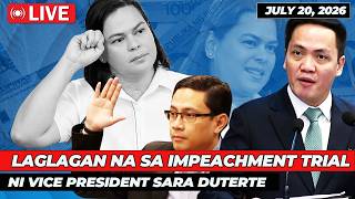 🔴 Sara Duterte Impeachment Trial LIVE Day 8 | Philippine Senate LIVE | Impeachment Trial Of VP