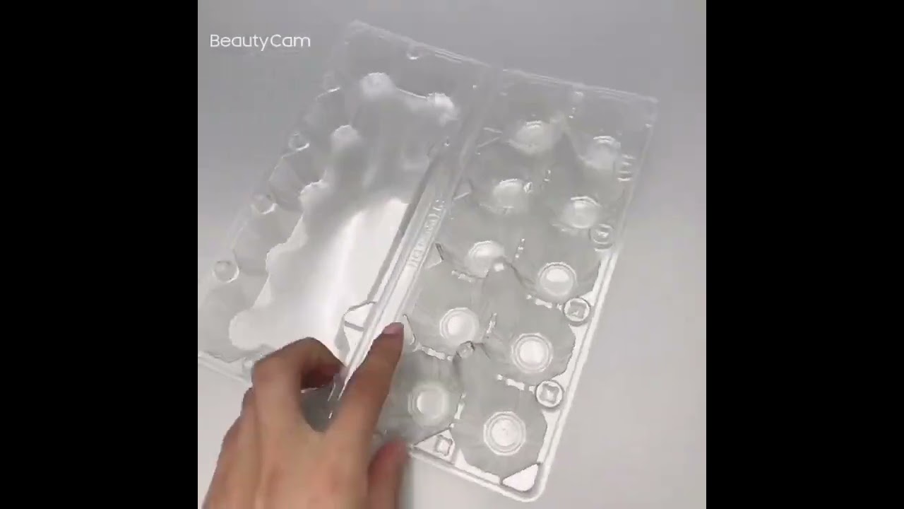 Customer Customization Clear Plastic PET/PLA Thickening Blister Packaging Tray For Eggs
