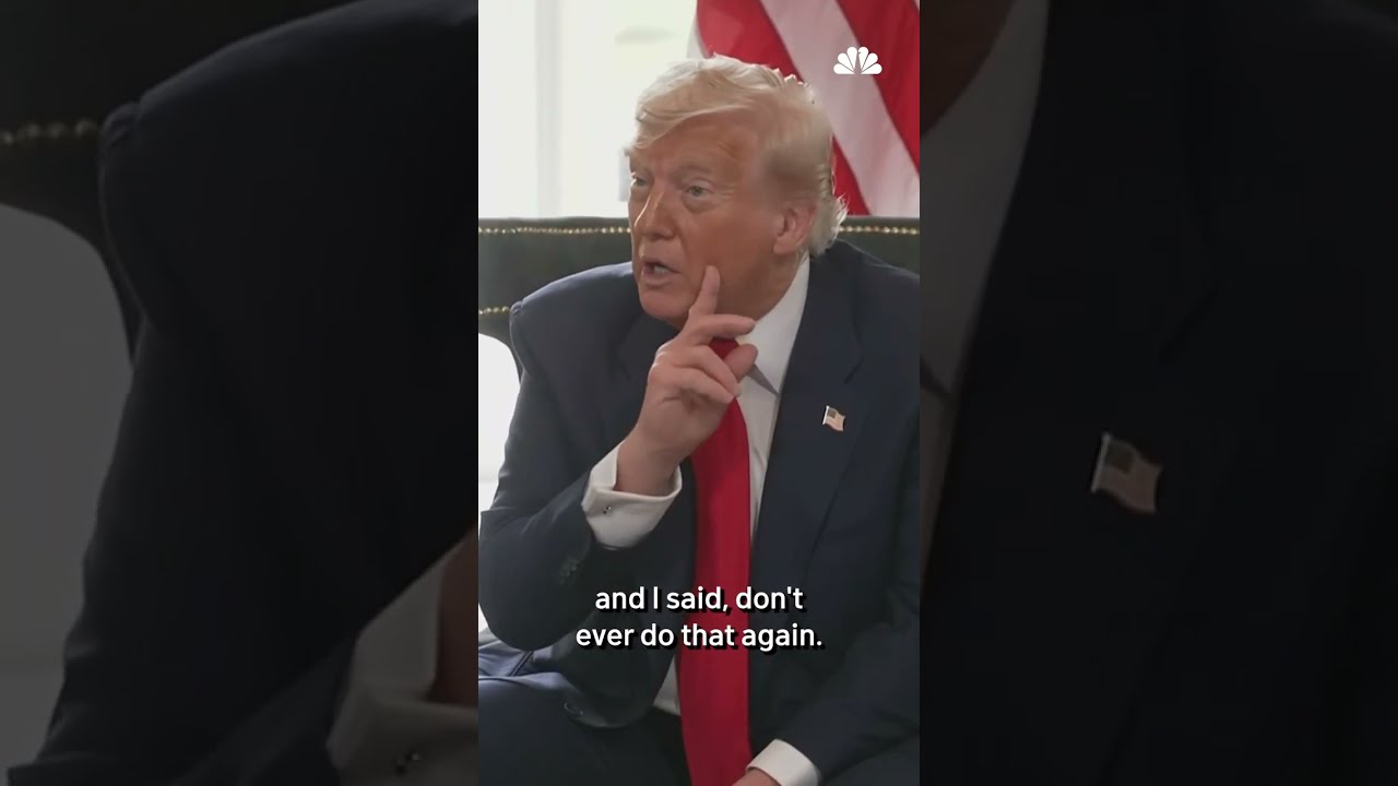 Trump Calls Epstein Connection Political Hoax NBC 7 San Diego