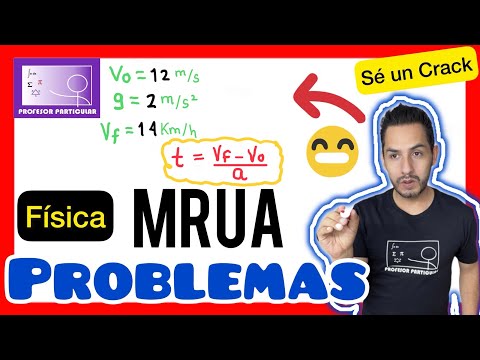 ✅MRUA Ejercicios resueltos | APRÉNDELO YA! 😉💯💪🏻| Física