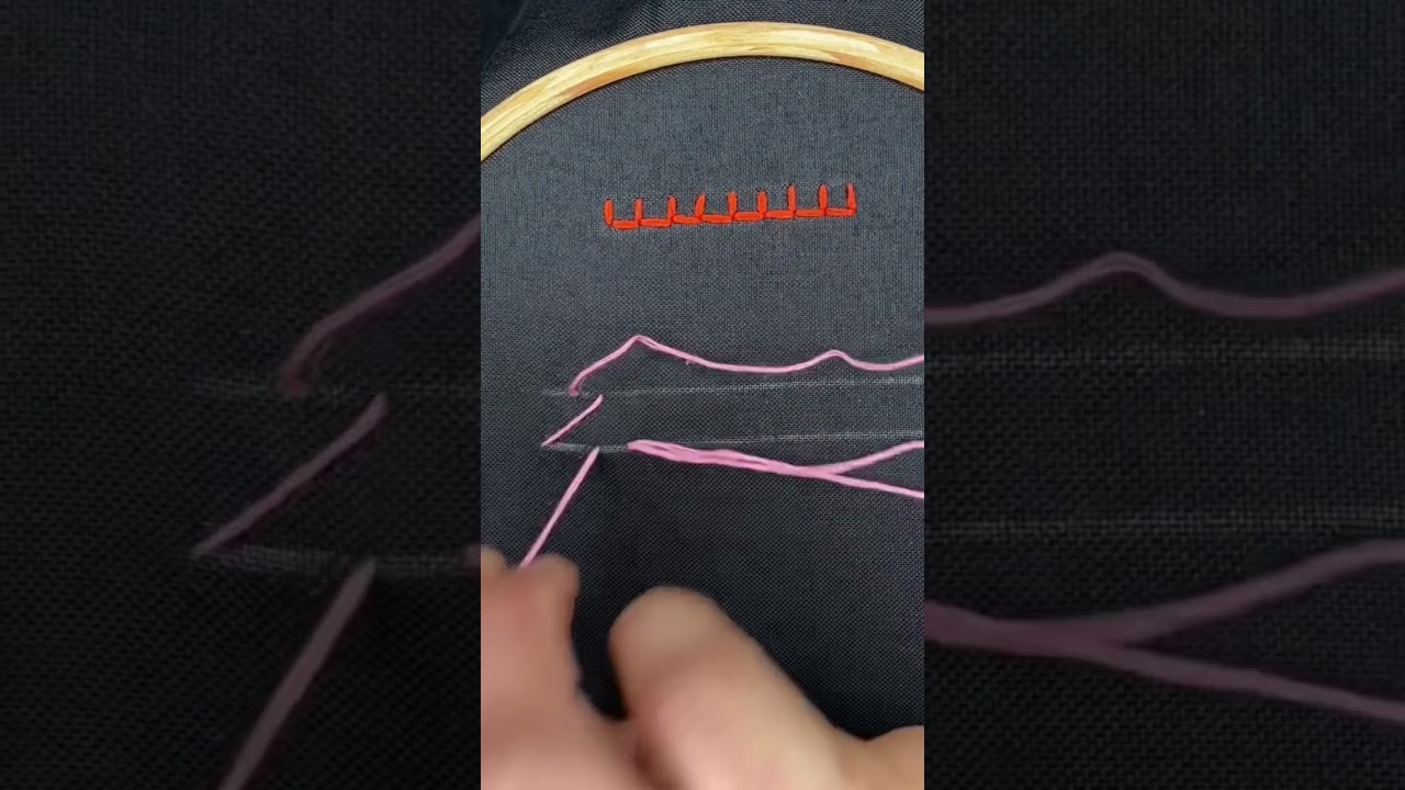 Herringbone Stitch Tutorial || Russian Cross Stitch Tutorial | Fishnet Stitch | kaarigari || 