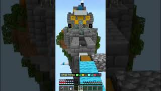 MINECRAFT SKYWARS #tiktok #minecraft #minecraftbuilding