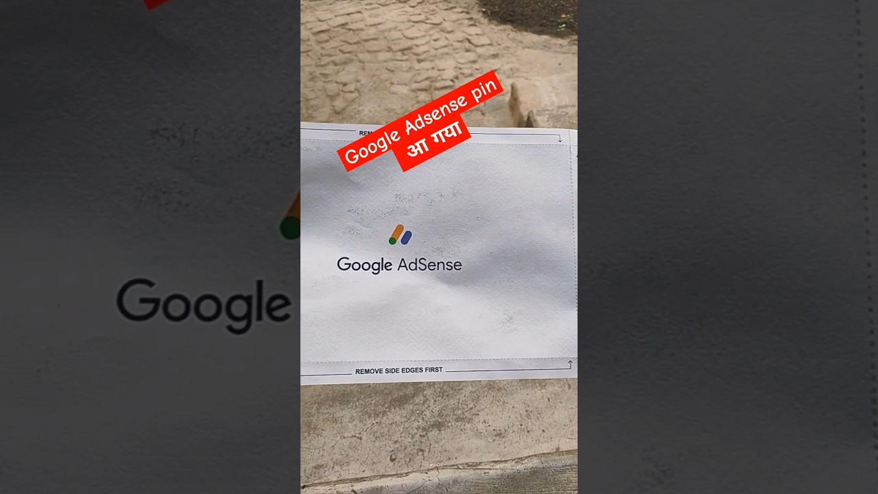 Google Adsense pin unboxing 
